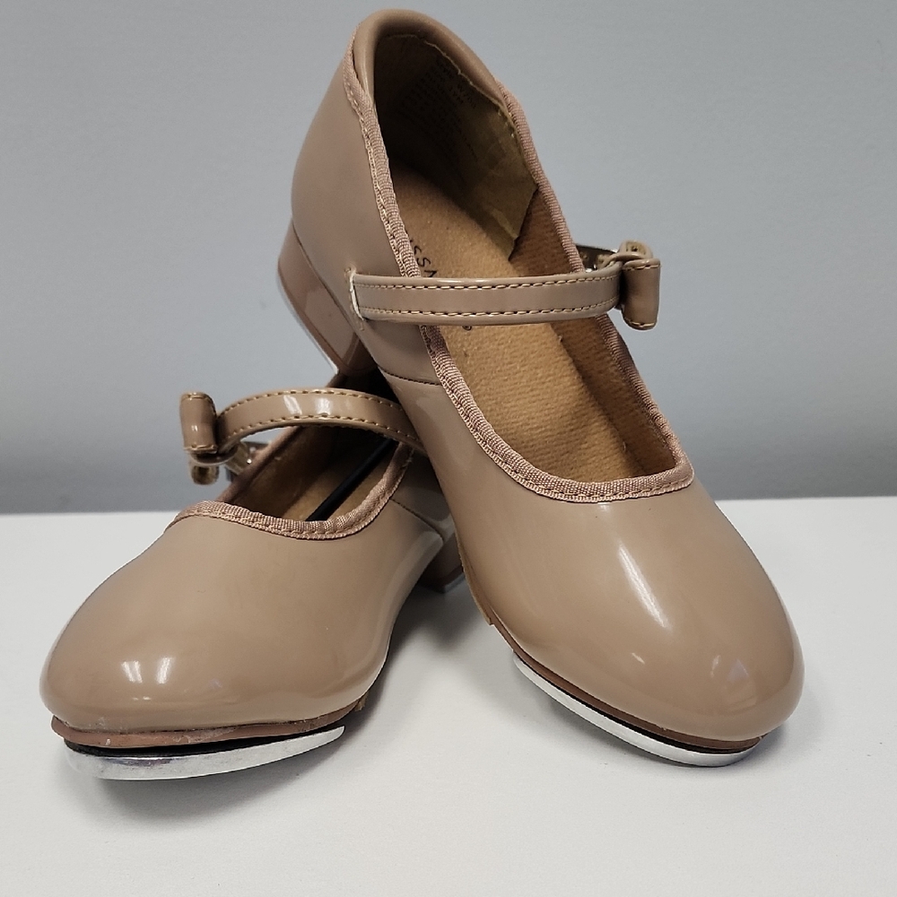 Weissmans Patent Caramel Tap Shoes- Style W700 In Size 1ym